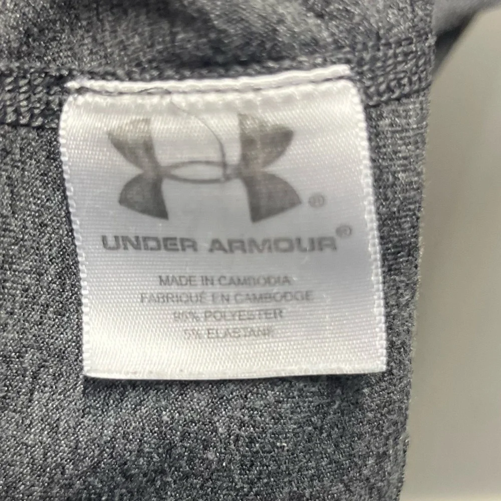 Under Armour grey stretchy active shirt size‎ L - Picture 4 of 6